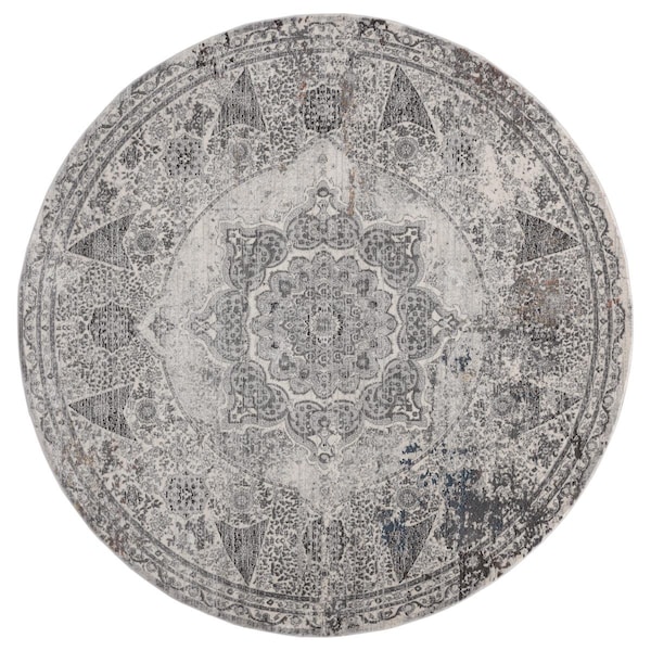 Manmade Allure Carmella Round Rug; 7 ft. 10 in. MA3089866 - main